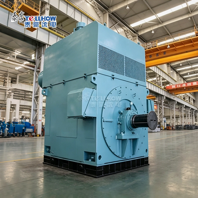 air-water cooling slip ring motor